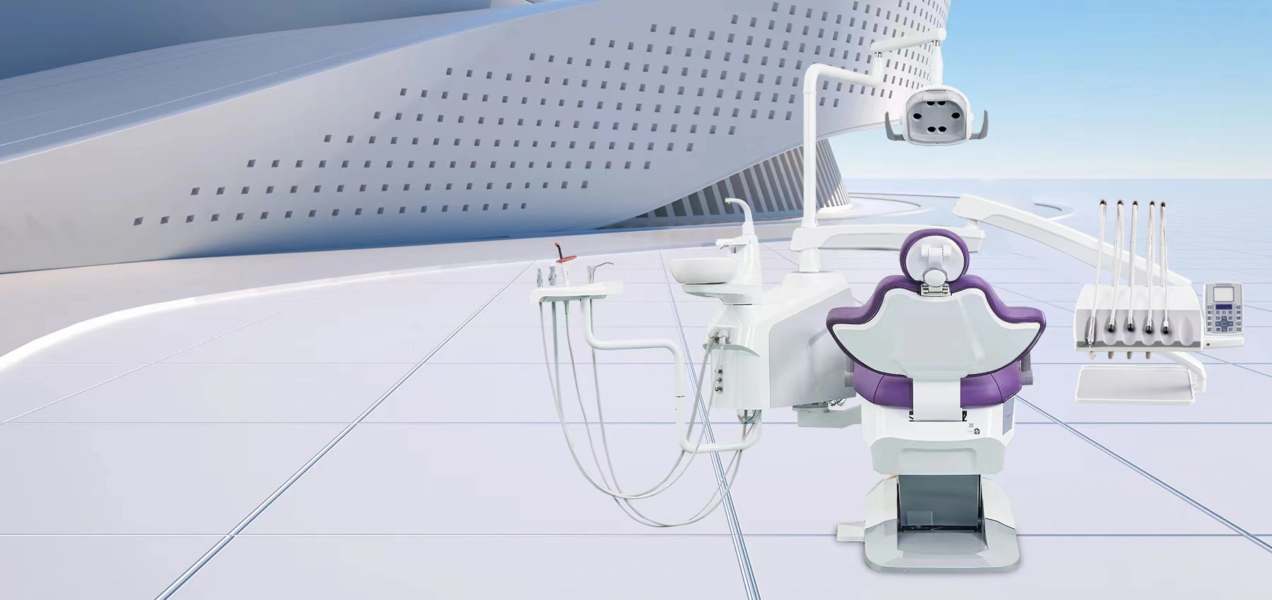 Unique Design Dental Chair with AI Intelligence, Empowering dentists' work efficency