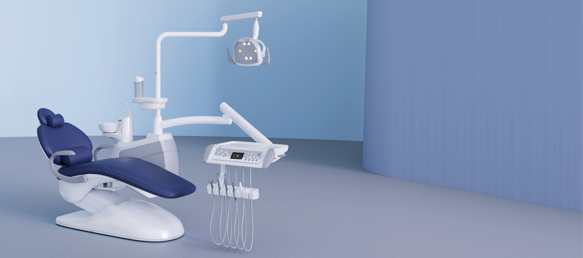 DENTAL UNIT, Digital Implant type Dental Unit, born for precision surgery use